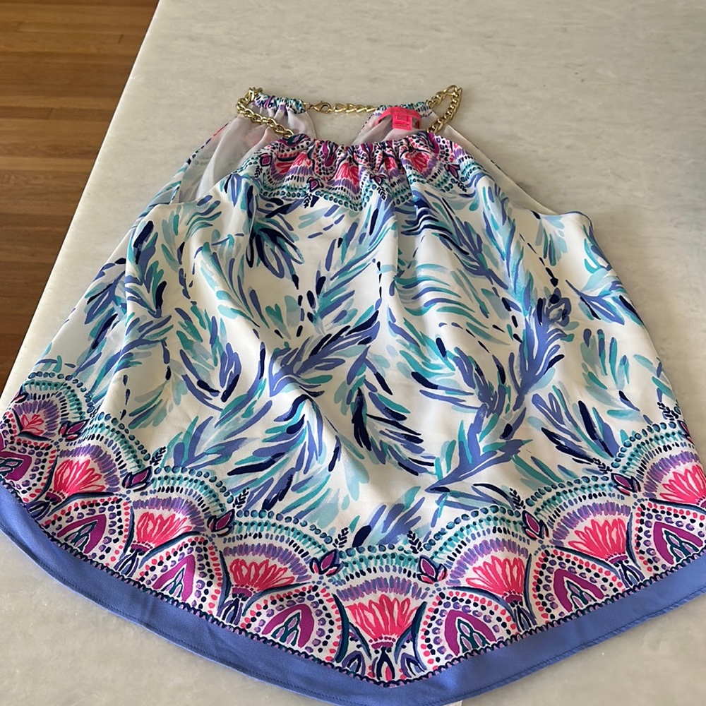 Lilly Pulitzer silk top